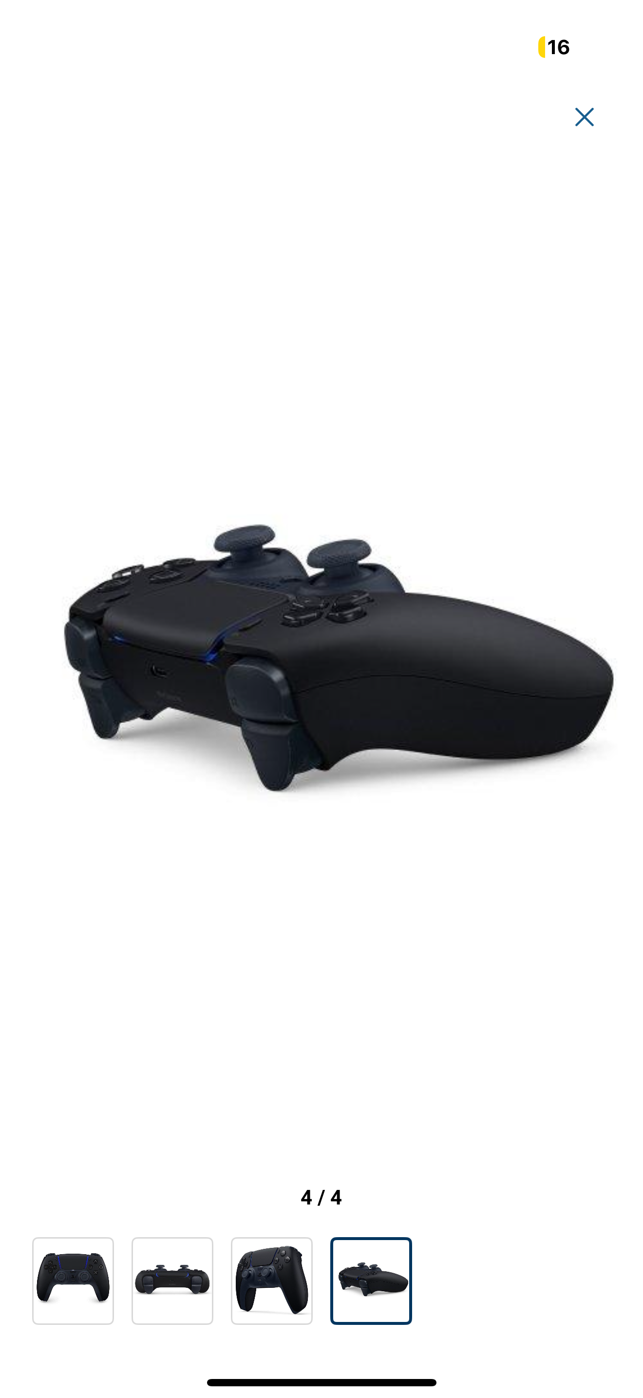 صورة مصغرة رقم 4 للمنتج يد تحكم لاسلكية لبلاستيشن 5 - اسود