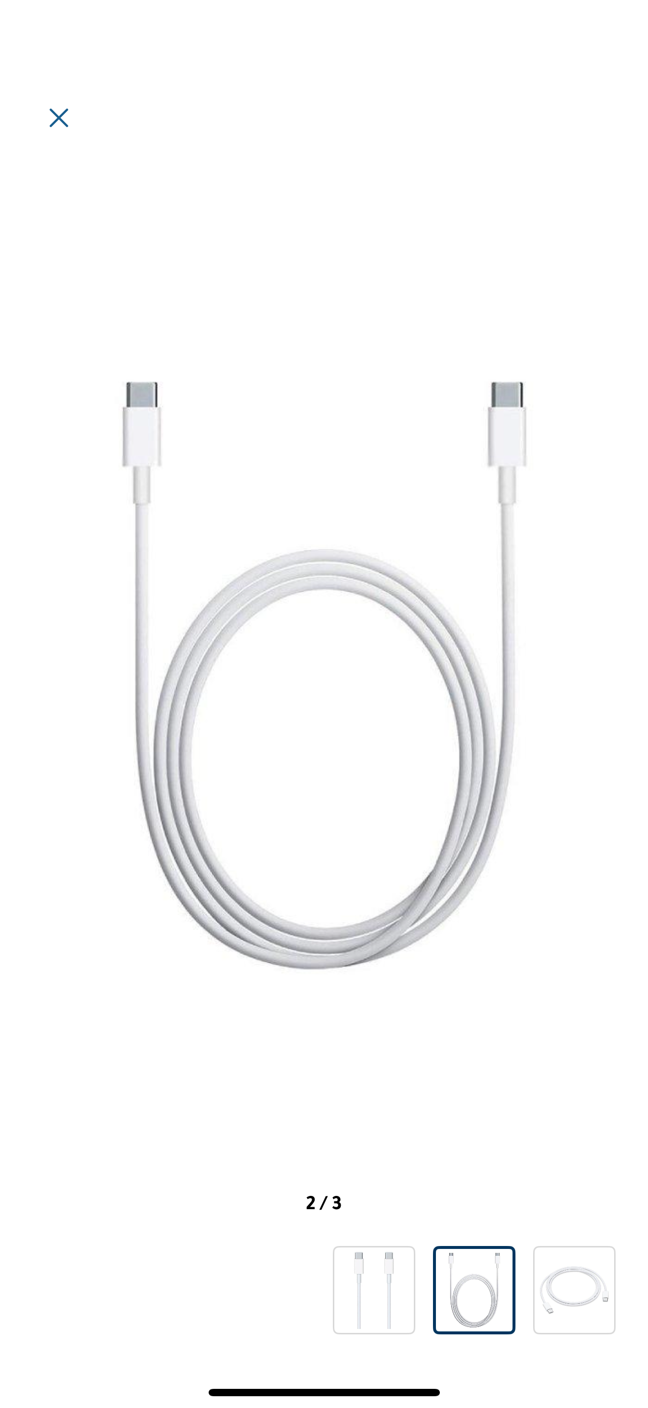 صورة مصغرة رقم 2 للمنتج Apple 1m usbc - usbc 